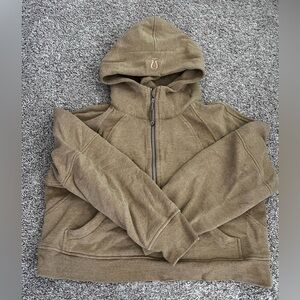 Lululemon half zip oversized scuba hoodie